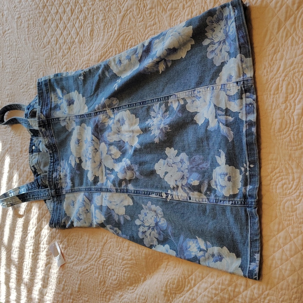 GAP Floral Denim Dress - Picture 3 of 4